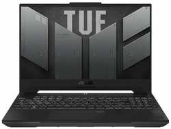 Ноутбук ASUS TUF Gaming F15 FX507ZV4-LP106 15.6″ (1920x1080) IPS 144Гц / Intel Core i7-12700H / 16ГБ DDR4 / 1ТБ SSD / RTX 4060 8ГБ / DOS серый (90NR0FA7-M007U0)
