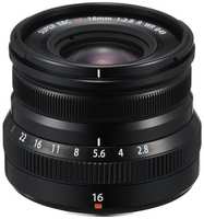 Объектив премиум Fujifilm XF16mm f / 2.8 R WR Black