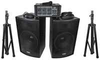Soundking ZH0602D12LS Комплект акустической системы, микшер, микрофон, кабели, 2х200 Вт