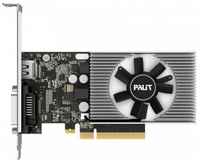Видеокарта Palit PCI-E PA-GT1030 2GD4 nVidia GeForce GT 1030 2048Mb 64bit DDR4 1151 / 2100 DVIx1 / HDMIx1 / HDCP (ОЕМ)