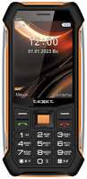 Телефон teXet TM-D412, 2 SIM, черный / оранжевый
