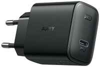 Сетевое зарядное устройство Aukey Swift PD 20W USB-C чёрное (PA-F1S)