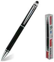 Ручка-стилус SONNEN для смартфонов/планшетов, комплект 30 шт., синяя, корпус , серебристые детали, линия письма 1 мм, 141589