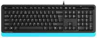 Клавиатура A4Tech Fstyler FKS10 черный, английская / русская (ANSI)