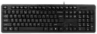 Клавиатура A4Tech KK-3 черный, английская, 1 шт