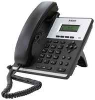 D-Link DPH-120SE/F2B VoIP Phone with PoE support, 1 10/100Base-TX WAN port and 1 10/100Base-TX LAN port.