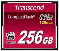 Карта памяти 256 ГБ CompactFlash (CF) Transcend CompactFlash TS256GCF800 X800 1 шт