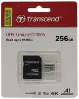Transcend Карта памяти Transcend 128 GB microSDXC Class 10 UHS-I U3 V30 UHS-I U3 160/125 MB/s A2 Ultra Performance with adapter
