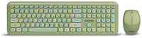 Комплект клавиатура + мышь SmartBuy SBC-666395AG-G, зеленый
