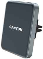 Универсальный магнитный автомобильный держатель CANYON с беспроводной зарядкой для всех смартфонов С-15, 15W