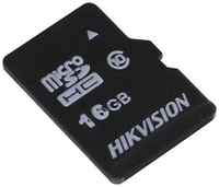 Карта памяти MicroSD 16гб Hikvision HS-TF-C1(STD)/16G/ZAZ01X00/OD