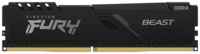 Память DIMM DDR4 16Gb PC28800 3600MHz CL18 Kingston FURY Beast Black 1.2V (KF436C18BB / 16)