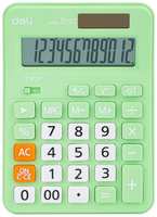 Калькулятор настольный Deli EM210FGREEN зеленый 12-разр