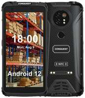 Смартфон Conquest F5 PTT Pro Max 6 / 128 ГБ, Dual nano SIM, черный