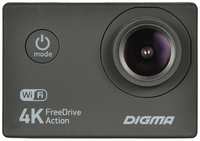 Видеорегистратор Digma FreeDrive Action 4K WiFi 8Mpix 2160x3840 2160p 150гр. Allwinner V3
