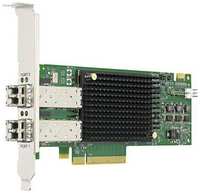 Broadcom Emulex LPe31002-AP (LPe31002-M6) Gen 6 (16GFC), 2-port, 16Gb/s, PCIe Gen3 x8, LC MMF 100m, трансиверы установлены {5} LPE31002-AP