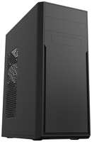 Foxline Корпус c блоком питания 500 Ватт /  Case Foxline FL-302-FZ500R ATX case, black, w / PSU 500W 12cm, w / 2xUSB2.0, w / pwr cord, w / o FAN