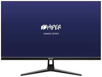 Монитор Hiper Gaming QH2703, 27″, IPS, 2560x1440, 165Гц, 1 мс, HDMI, DP, чёрный