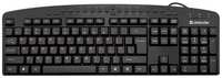 Клавиатура Defender HB-450 Atlas RU, черный, мультимедиа 124 кн