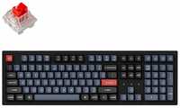 Беспроводная механическая клавиатура QMK Keychron K10 Pro, 108 клавиш, Hot-Swap, Keychron K pro Red Switch (русская и английская раскладки)