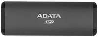 Накопитель SSD 2TB A-DATA SE760, External, USB 3.2 Type-C, [R / W -1000 / - MB / s] 3D-NAND, титановый серый