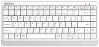 Клавиатура A4TECH Fstyler FBK11, USB, Bluetooth / Радиоканал, белый серый [fbk11 white]