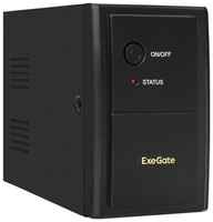 Exegate EX292774RUS ИБП ExeGate SpecialPro UNB-800. LED. AVR.4C13. RJ. USB (800VA / 480W, LED, AVR, 4*C13, RJ45 / 11, USB, металлический корпус, Black)