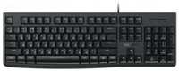 Комплект проводной Dareu MK185 Black (черный), клавиатура LK185 (мембранная, 104кл, EN / RU) + мышь LM103, USB