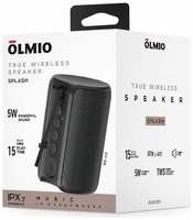 Колонка Bluetooth Olmio Splash BS-02 черная
