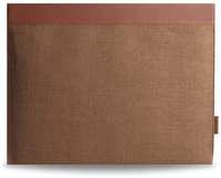 Чехол Bustha Compact Sleeve Canvas для MacBook Pro 13″ (2016-2020)  /  MacBook Air 13″ (2018-2020) коричневый