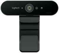 Веб-камера Logitech Brio, черный (960-001105 / 960-001107)