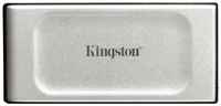 Kingston Твердотельный накопитель/ Kingston SSD XS2000, 4000GB, Portable Type-C, USB 3.2 Gen 2x2, R/W 2000/2000MB/s, IP55, 70x33x14mm, Silver (5 лет)