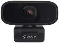 Вебкамеры Oklick Камера Web Оклик OK-C015HD черный 1Mpix (1280x720) USB2.0 с микрофоном