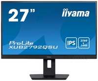 IIYAMA Монитор LCD 27’’ IPS panel, 2560 x 1440, 350 cd / m, 5ms, HDMI, DisplayPort, Speakers, USB-HUB 2x 3.0