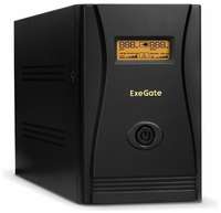 Exegate ИБП Exegate EX292635RUS ExeGate SpecialPro Smart LLB-2200. LCD. AVR.2SH. RJ. USB