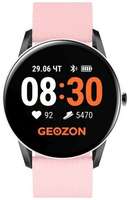 Смарт-часы Geozon Fly G-SM16PNK, уведомления, пульс, сон, давление, кислород, розовые