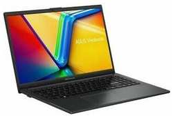 Ноутбук ASUS Ноутбук ASUS VivoBook Series E1504FA-BQ057 15.6″ 1920x1080 / AMD Ryzen 3 7320U / RAM 8Гб / SSD 256Гб / AMD Radeon Graphics / ENG|RUS / DOS черный 1.57 кг 90NB0ZR2-M00D20