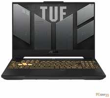 Игровой ноутбук Asus TUF Gaming F17 FX707VV-HX150 Core i7 13700H 16Gb SSD1Tb NVIDIA GeForce RTX4060 8Gb 17.3 IPS FHD (1920x1080) noOS WiFi BT Cam (90NR0CH5-M007K0)