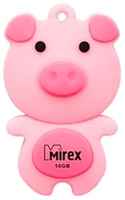 Флешка Mirex PIG 8 ГБ, 1 шт., розовый