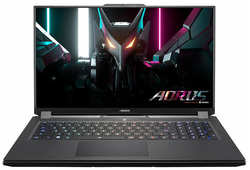 Ноутбук GIGABYTE AORUS 17H BXF, 17.3″ (1920x1080) IPS 360Гц / Intel Core i7-13700H / 16ГБ DDR5 / 1ТБ SSD / GeForce RTX 4080 12ГБ / Без ОС, черный (BXF-74KZ554SD)