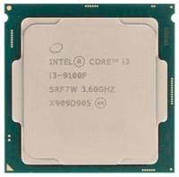 Процессор Intel Core i3-9100F LGA1151 v2, 4 x 3600 МГц, OEM