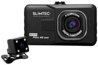 Видеорегистратор Slimtec Dual F2, 2 камеры, черный