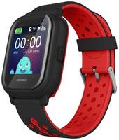 Детские смарт часы-телефон Wonlex KT04 c GPS и камерой. Умные часы для детей Smart Baby Watch. Чёрные