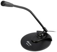 Микрофон проводной Ritmix RDM-115, комплектация: микрофон, разъем: jack 6.3 mm
