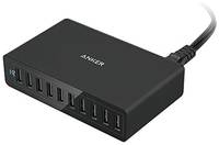 Сетевое зарядное устройство ANKER Desktop Charger 10 USB