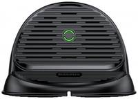 Беспроводное зарядное устройство Baseus Silicone Horizontal Desktop Wireless Charger, черный