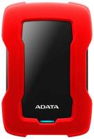 2 ТБ Внешний HDD ADATA HD330, USB 3.2 Gen 1, красный