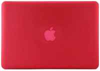 Пластиковая накладка для Macbook Pro 13 2022-2016 Hard Shell Case Красная