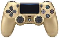 Геймпад Sony DualShock 4 v2 CUH-ZCT2E, золотой, 1 шт