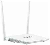 Tenda D301 V4.0 Wi-Fi роутер ADSL2+, 300 Мбит / сек, Wi-Fi 4 (802.11n), белый